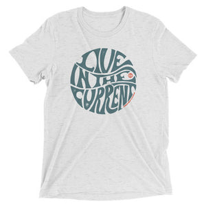 Crescent Live in the Current Tee
